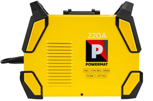 Inverteres hegesztőgép és plazmavágó MIG/MAG, MMA, TIG, CUT, 220 A, 230 V, PM-PAS-220L – Powermat (PM1671)