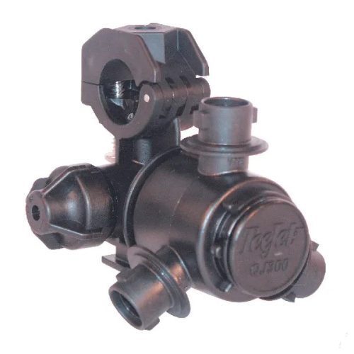 QJ36325MMNYB Fúvókatartó 3x 25 mm-es csőhöz, Teejet