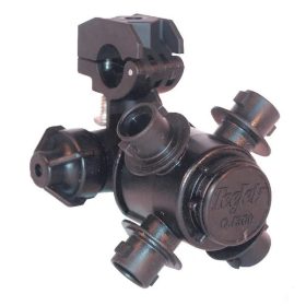 QJ364E20MMNYB Fúvókatartó, 4 fúvókacsatlakozó, Teejet