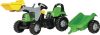 Pedálos traktor homlokrakodóval és pótkocsival, Deutz Fahr, 2, 5 éves kortól, Rolly Toys rollyKid
