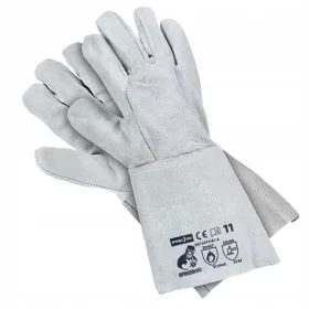   Hegesztőkesztyű kecskebőr, hosszú mandzsettával, TIG/MIG, BIHAR 10 0270 – Powermat (RĘKAWICE_BIHAR_10_0270)
