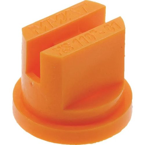 RSMM11001 Lapos szórású fúvóka, RS 110° 01, narancssárga, műanyag, MMAT