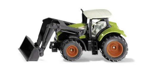 Claas Axion homlokrakodóval