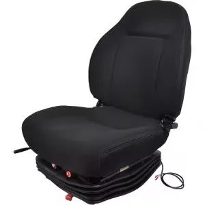 Szövet ülés légrugós gopart TS540 – 430 mm, max. 125 kg, 750 mm magas 