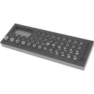 Dugókulcskészlet 1/4", 43 részes