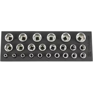 Dugókulcskészlet, 1/2", 24 részes