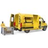 MB Sprinter DHL sofőrrel