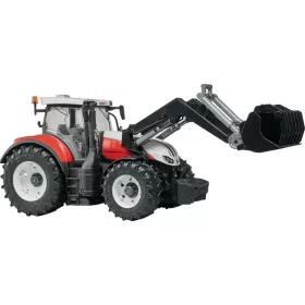 Steyr 6300 Terrus Homlokrakodóval